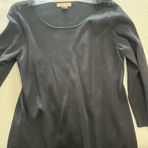 Black Long Sleeve Top